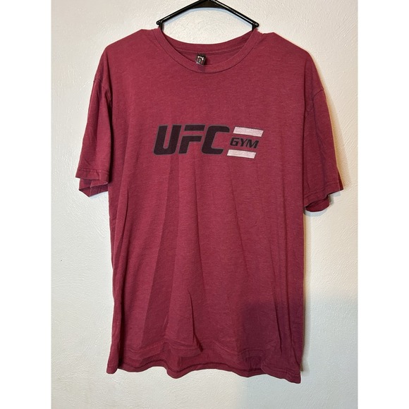 UFC Other - UFC Gym Men's XL T-Shirt Maroon Heather Short Sleeve Training Workout MMA